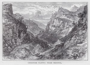 Falaises de Cheddar, près de Bristol - English School