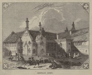 Abbaye de Chetham (gravure) - English School