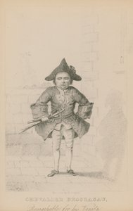Chevalier Desseasau, remarquable pour sa vanité - English School
