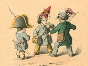 Jeux de guerre des enfants