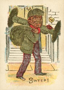 Ramoneur avec ses brosses - English School
