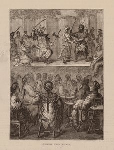 Théâtres chinois (gravure) - English School