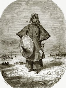 Femme de bateau chinoise