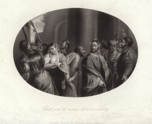 Christ et la femme prise en flagrant délit d