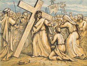 Le Christ portant sa croix - English School
