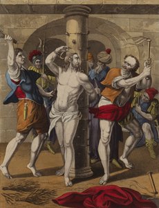 Le Christ flagellé - English School