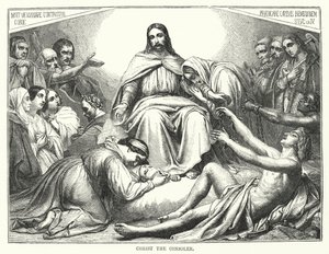 Christ Consolateur (gravure) - English School