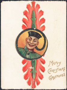 Carte de Noël avec une image d