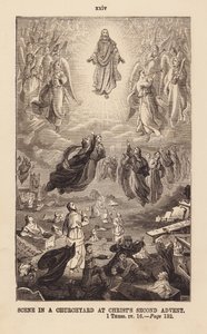 Le second avènement du Christ (gravure) - English School