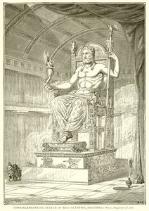Statue chryséléphantine de Zeus Olympios, restaurée