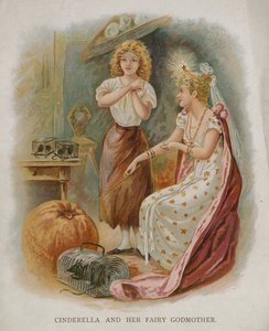 Cendrillon et sa marraine la fée