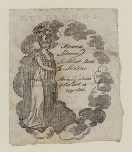 Bibliothèques circulantes, Minerva Library, carte de visite