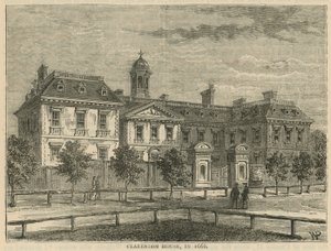 Clarendon House en 1666 - English School