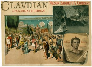 Claudian. Publicité de la pièce