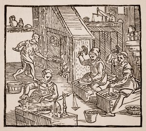 Monnayeurs au travail, 1577