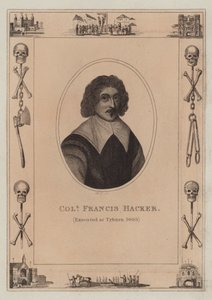 Colonel Francis Hacker, exécuté à Tyburn, 1660
