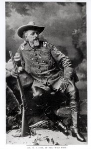 Colonel William Frederick Cody, également connu sous le nom de Buffalo Bill, 1903 - English School