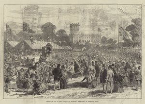 Majorité du Marquis de Stafford, Festivités à Trentham Hall - English School
