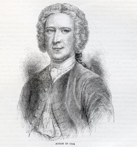 Commodore George Anson, 1er baron Anson (1697-1762)