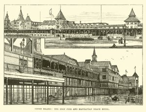 Coney Island, la jetée de fer et l