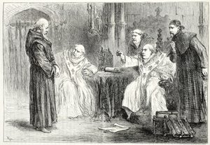 Conférence entre Thorpe et Arundel, illustration de L