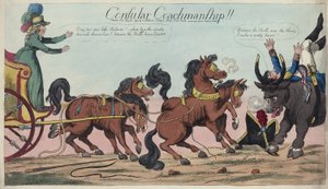 Consular Coachmanship!!, publié par William Holland, 22 mai - English School