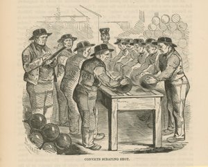 Détenus grattant des balles - English School
