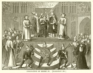 Couronnement de Henri IV (Manuscrit Harleian)