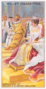 Couronnement de Guillaume IV et de la reine Adélaïde - English School