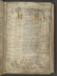 Page de calendrier pour mai : Bergers et troupeau - English School