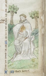 Richard Rolle de Hampole, détail - English School