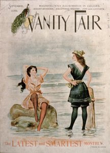 Couverture de Vanity Fair, septembre 1896 - English School