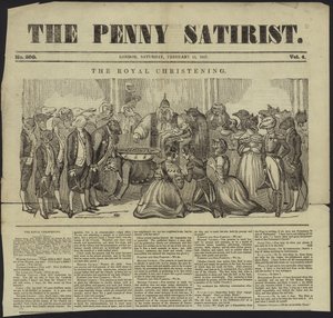Couverture de The Penny Satirist