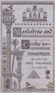 Couverture du programme pour The Egyptian Hall - English School