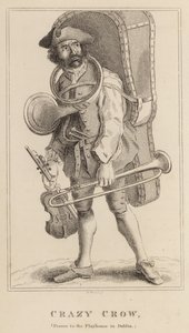 Crazy Crow, porteur au théâtre de Dublin - English School