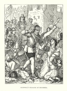 Massacre de Cromwell à Drogheda - English School