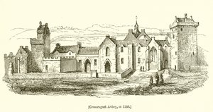 Abbaye de Crossraguel, en 1560 - English School