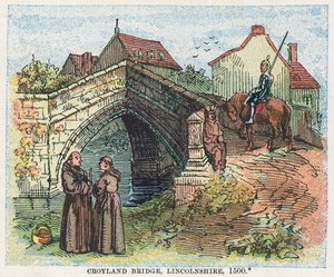 Pont de Croyland, Lincolnshire - English School