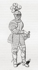 Un cuirassier - English School