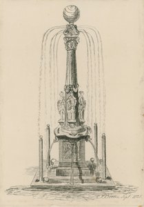 Cadran solaire et fontaine curieux - English School