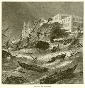 Cyclone à Calcutta