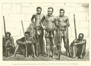 Dabulamanzi, frère de Cetewayo et chef des Zoulous à Isandlwhana et Ginghilovo - English School