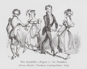Danse : La Quadrille, Figure 1, Le Pantalon - English School