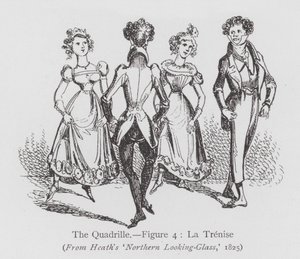 Danse : La Quadrille, Figure 4, La Trenise