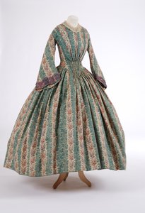 Robe de jour, années 1840