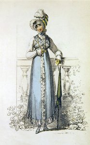 Robe de jour, planche de mode de l