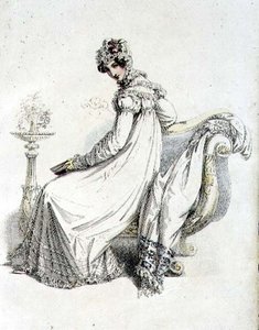 Robe de jour, planche de mode de l