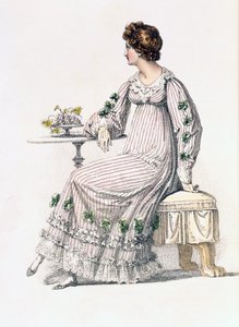 Robe de jour, planche de mode de Ackermann