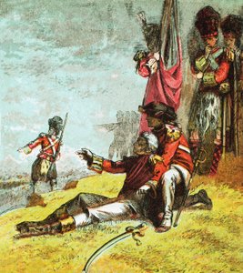 Mort du général Wolfe - English School