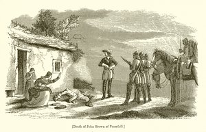 Mort de John Brown de Priesthill - English School
